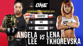 Angela Lee vs Lena Tkhorevska  Full Fight Replay [upl. by Lurlene]