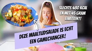 Zo maak je een snelle en makkelijke voedzame maaltijdsalade in 5 minuten [upl. by Ruckman117]