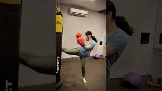 Kickboxing training 🥋🥊  Boxing shorts  Kickboxing  boxing boxeo fyp kickboxing [upl. by Fia52]