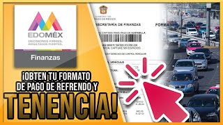 Como sacar el formato de pago de tenencia y refrendo 2023 ESTADO DE MEXICO  Pagar tenencia en linea [upl. by Eboh]