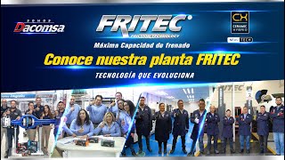 Conoce nuestra PLANTA FRITEC  Lugar de los expertos en materiales de fricción [upl. by Elora]