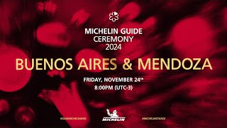 Discover the First MICHELIN Guide restaurant selection in Buenos Aires and Mendoza for 2024 [upl. by Onaimad]