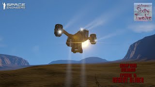 Scrapyard EP15  Desert Glider Space Engineers [upl. by Iolande]