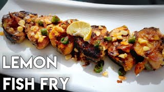 Lemon Fish Fry  Todays Recipe 😊 [upl. by Nyrmac]