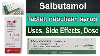 Salbutamol inhaler  Ventolin tablet  Salbutamol tablet  Salbutamol tablet 4mg  side effects Use [upl. by Niroht832]