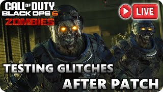 Black ops 6 Zombies  Testing Glitches AFTER PATCH  BO6 Zombies Glitches [upl. by Guria546]