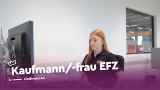 Kaufmannfrau EFZ im Fokus  Kindlimann AG  Lehrstellenvideo  Yousty [upl. by Aniraad]