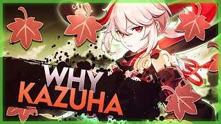 WHY EVERYONE ALWAYS RECOMMENDS KAEDEHARA KAZUHA  Genshin Impact [upl. by Yonatan]