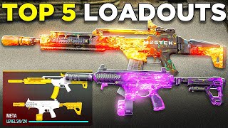 TOP 5 META LOADOUTS in SEASON 3 👑 Warzone 3 Best Class Setups  MW3 [upl. by Eirrac]