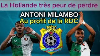 🇨🇩ANTONI MILAMBO réclamé Par Les Medias Hollandais après avoir avoué ne pas fermé la porte à la RDC [upl. by Arretak]