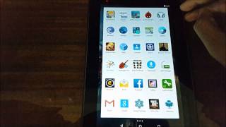 Samsung Galaxy Tab 2 GT P3100 running custom unofficial Android Lollipop 5 0 2 omni rom [upl. by Nylirej996]