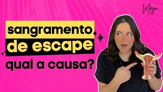 Qual a causa do sangramento de escape [upl. by Erdman929]