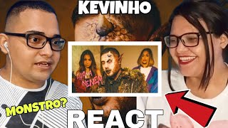 REAGINDO A CHAMA NENEM  KEVINHO  REACT [upl. by Nairrod391]