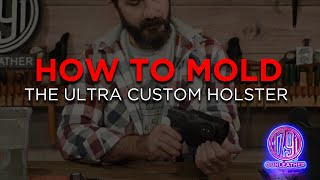 How to Properly Mold the 1791 Gunleather Ultra Custom Holster2020 Guns amp Ammo holster of the year [upl. by Ahgiela]