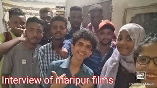 Fun interview with Team Maripur films [upl. by Redyr453]