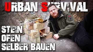 Backsteinofen selber bauen  Urban Survival Überleben  Deutschland deutschgerman [upl. by Coniah892]