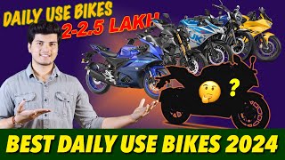 Best Bikes for Daily Use under 25 Lakh In India 2024  SR Motoworld [upl. by Anazus]