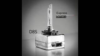 D8S HID Xenon Globes [upl. by Ahsitauq]