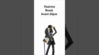 Personnage en feutrine Brook avant élipse onepiece [upl. by Neelyam]