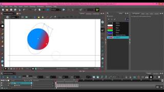 Toon Boom Harmony Gradient Tool [upl. by Niabi]