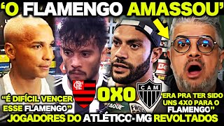 JOGADORES do ATLÉTICO MG REVOLTADOS quotNOS LIVRAMOS DE UMA GOLEADA do FLAMENGO no MARACANÃquot [upl. by Carolee]