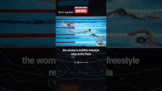 Katie Ledecky Makes History with 13th Olympic Medal in Paris [upl. by Esilehs]