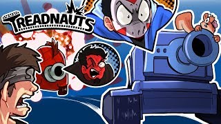 TREADNAUTS  BLUE TANK IS BEST TANK Fun New Game [upl. by Lurleen]