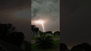 Stunning Stratiform Lightning Strikes 4 miles away lightning thunderstorm florida 71624 [upl. by Ahsinahs]