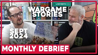 Wargame Stories  Monthly Debrief S4E9  Sept 2024  The Players Aid [upl. by Wistrup]