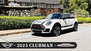 2023 MINI Clubman  John Cooper Works  Nanuq White [upl. by Naejeillib]