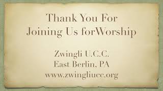 Zwingli UCC of East Berlin PA Live Stream [upl. by Zoes]