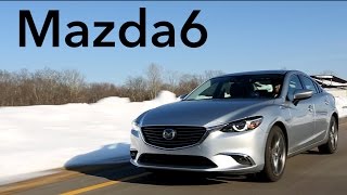 2016 Mazda6 Quick Drive  Consumer Reports [upl. by Drye510]