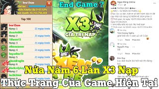 Ngọc Rồng Online  Nửa Năm 6 Lần x3 Nạp Ra 4 SeverThực Trạng Của Game Hiện Tại Sẽ Đi Về Đâu [upl. by Morrissey]