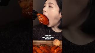 MUKBANG BIG BITES quot BBQ CHICKENquot🔥🍗 [upl. by Neeruam882]