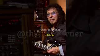 Tony Iommi Talks About quotIron Manquot Guitar Riff 🎸 tonyiommi blacksabbath heavymetal classicrock [upl. by Anawik930]