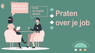 Praten over je job  werk NT2 learndutch Waystage A2 12 [upl. by Hesoj]