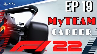 EP 19  F1 22 MyTEAM CAREER  PS5 《 No Commentary 》 [upl. by Cargian]