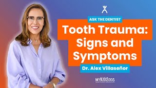 Tooth Trauma Signs amp Symptoms 🦷 myKIDSdds  Dallas TX  Preventative Care  Ages 911 [upl. by Elbam]