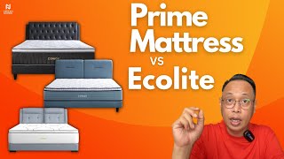 PRIME MATTRESS VS ECOLITE Mana yang terbaik untuk anda [upl. by Narud324]