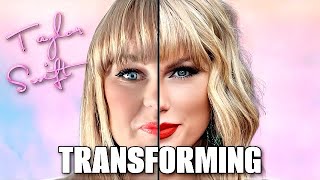 Transforming into TAYLOR SWIFT shocking reveal [upl. by Mariana]