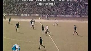 Corvinul HunedoaraSteaua Bucuresti 31 9 martie 1986 [upl. by Hawkins]