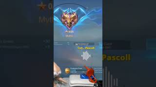 PASCOL DIPRANK SUARA HANTU mobilelegends mlbb pascoltopglobalmiya miyapascol pascollucu [upl. by Rosella]