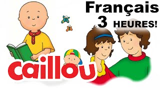 Caillou en Français  Nouveaux épisodes  Caillou Pour 3 Heures  conte pour enfant [upl. by Cormack]