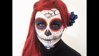 Halloween How To  Mexican Sugar Skull [upl. by Flinn]