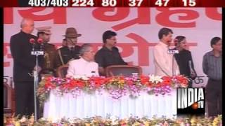 Akhilesh Yadav Sworn In UP Chief Minister [upl. by Stasny]