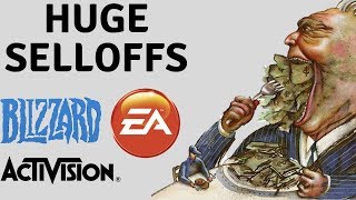 Huge Asset Selloffs By Blizzard amp EA Insiders Rats Fleeing [upl. by Yerocaj]