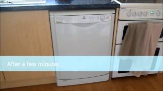 Indesit IDL 500 dishwasher [upl. by Atsillac568]