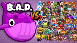 BAD vs TIER 3  QUEM TANKA  BTD6 [upl. by Eric575]