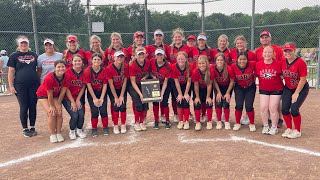 Highlights Effingham 🥎 vs SalemRegional Title❤️’s WinFeat Coach TriggRaegan BooneAlyssa Martin [upl. by Enehpets]