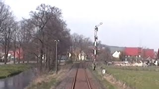 DB Führerstandmitfahrt Nettetalbahn Seesen Bornum Bockenem Derneburg German Railways train cab ride [upl. by Lienahs391]